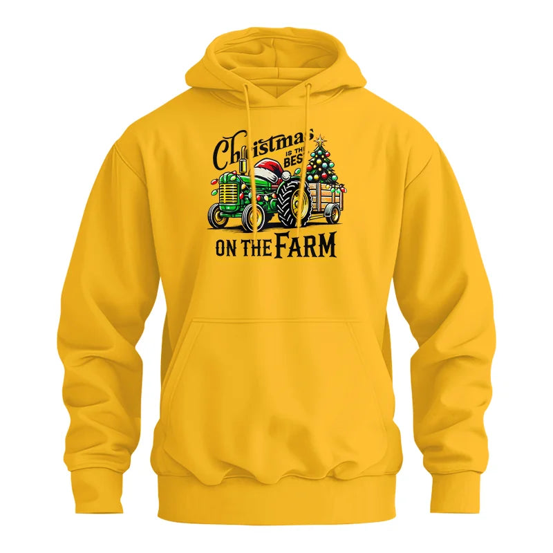 Christmas Is The Best On The Farm 3 - Unisex Heavy Blend™ Hooded Sweatshirt