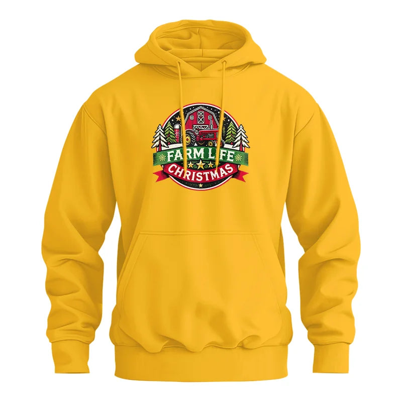 Image of Farm Life Christmas 3 - Unisex Heavy Blend™ Hooded Sweatshirt