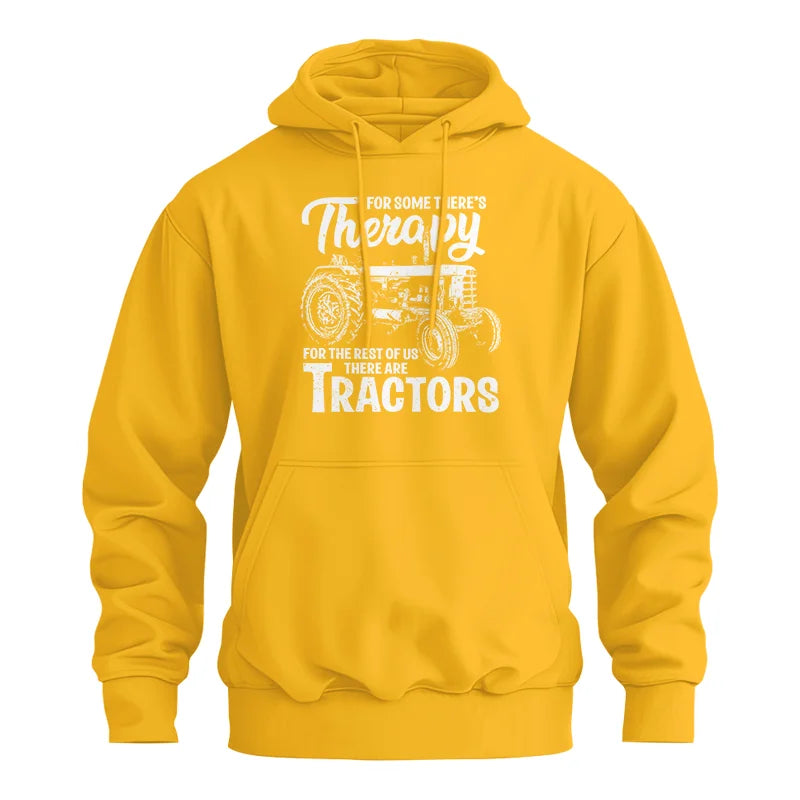 Funny Farmer Therapy Vintage Tractor Lover - Unisex Heavy Blend™ Hooded Sweatshirt