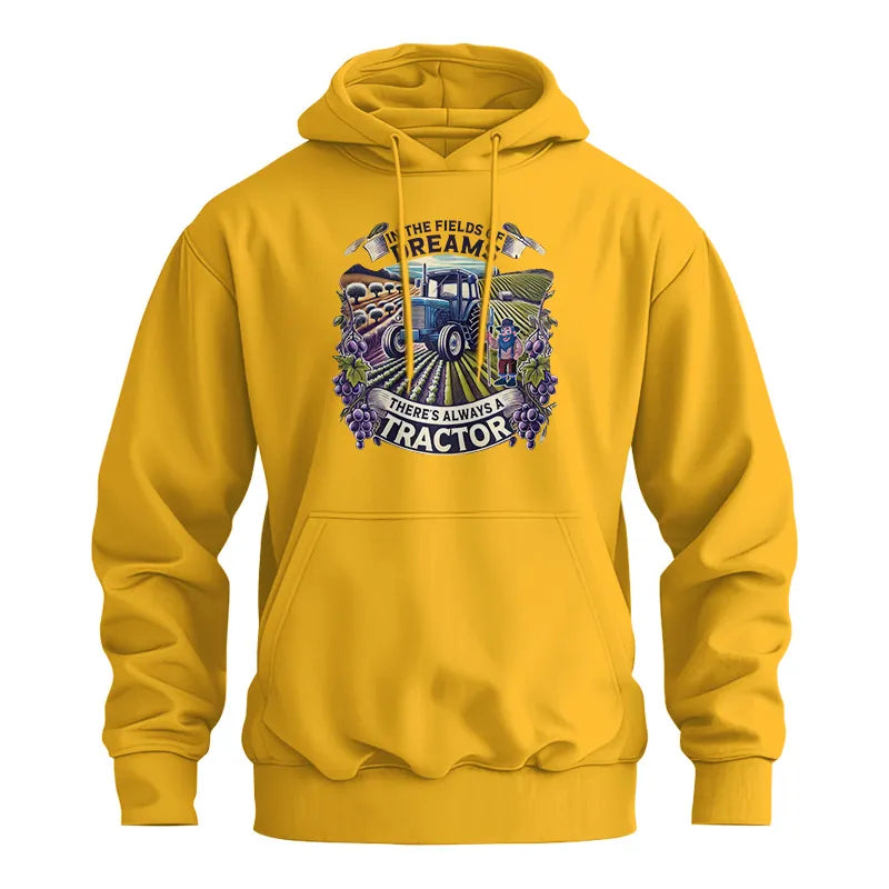 Image of In The Fields Of Dreams There's Always A Tractor 1 - Unisex Heavy Blend™ Hooded Sweatshirt