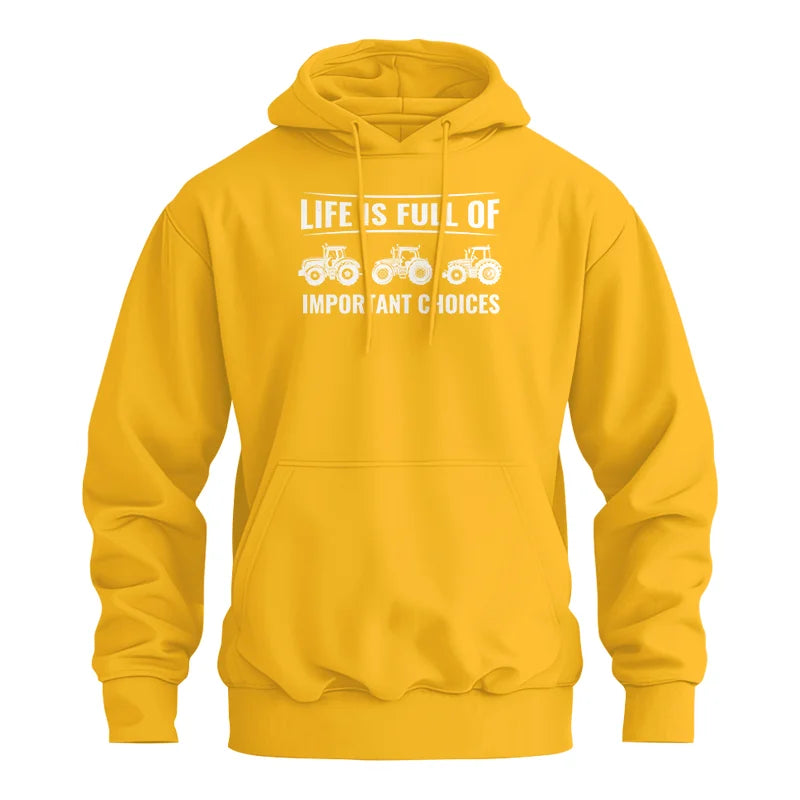 Image of Life Is Full Of Important Choices 16 - Unisex Heavy Blend™ Hooded Sweatshirt