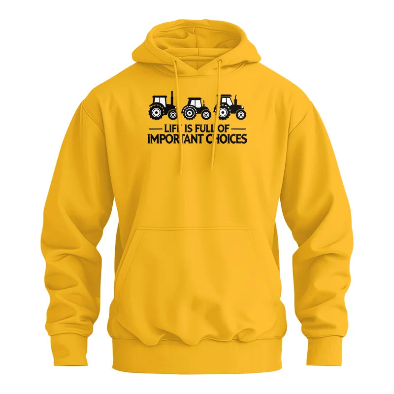 Image of Life Is Full Of Important Choices 17 - Unisex Heavy Blend™ Hooded Sweatshirt