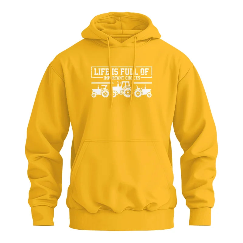 Image of Life Is Full Of Important Choices 31 - Unisex Heavy Blend™ Hooded Sweatshirt