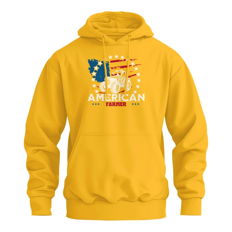 Proud To Be An American Farmer Citizen Veteran - Unisex Heavy Blend™ Hooded Sweatshirt