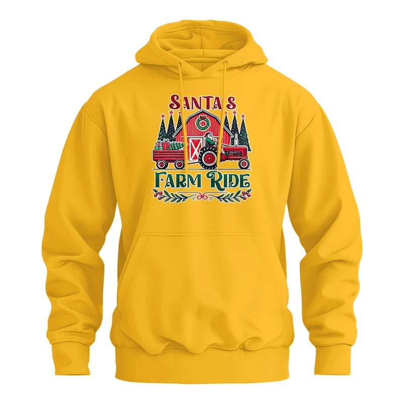 Santa's Farm Ride 1 - Unisex Heavy Blend™ Hooded Sweatshirt