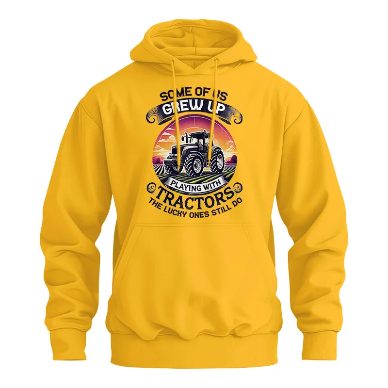 Image of Some Of Us Grew Up Playing With Tractors 4 - Unisex Heavy Blend™ Hooded Sweatshirt