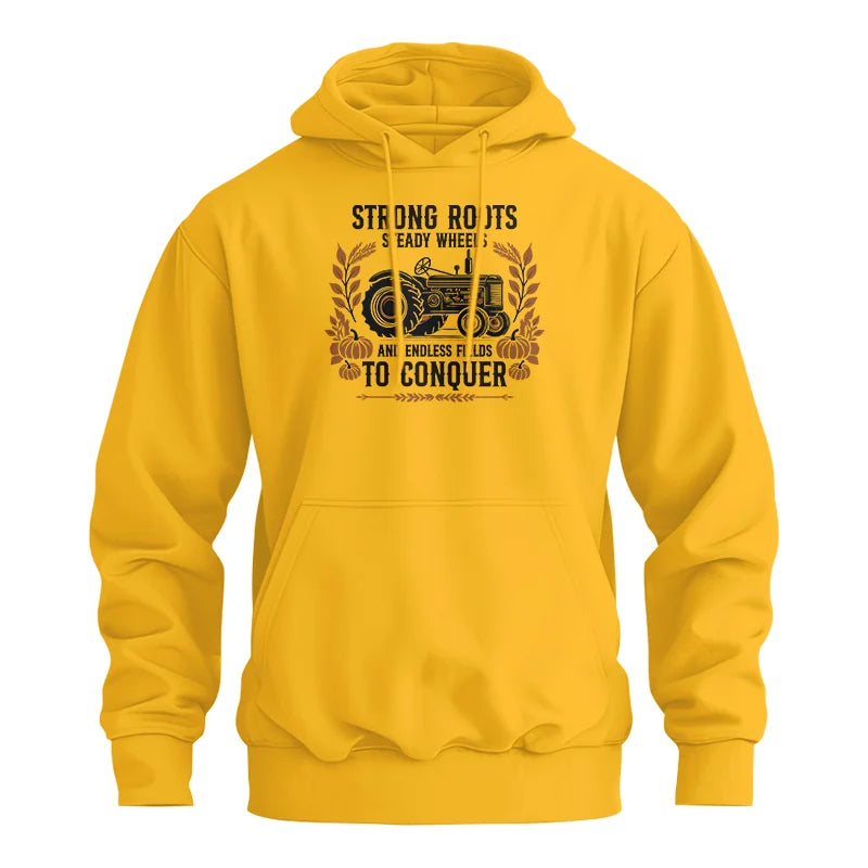 Thanksgiving Farmer Endless Fields To Conquer 5 - Unisex Heavy Blend™ Hooded Sweatshirt