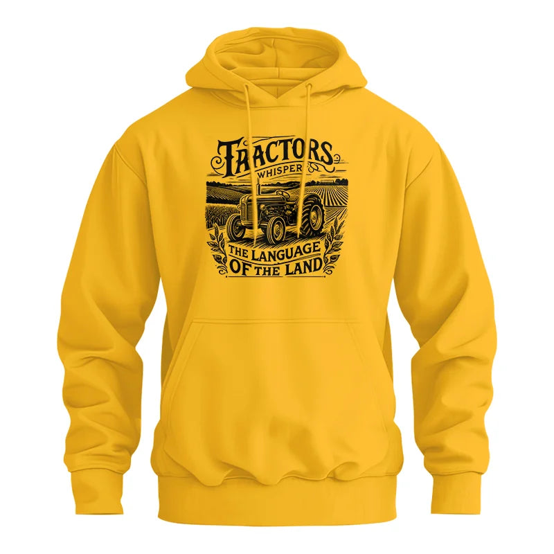 Tractors Whisper The Language Of The Land 1 - Unisex Heavy Blend™ Hooded Sweatshirt