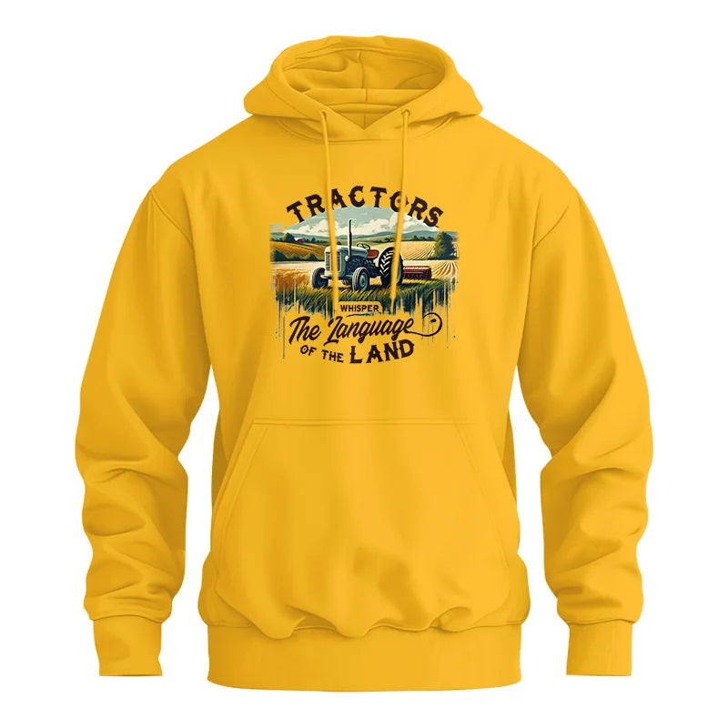 Tractors Whisper The Language Of The Land 2 - Unisex Heavy Blend™ Hooded Sweatshirt