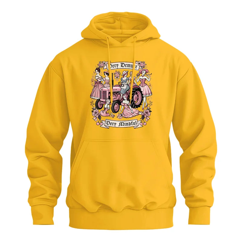 Very Demure Very Mindful Tractor - Unisex Heavy Blend™ Hooded Sweatshirt