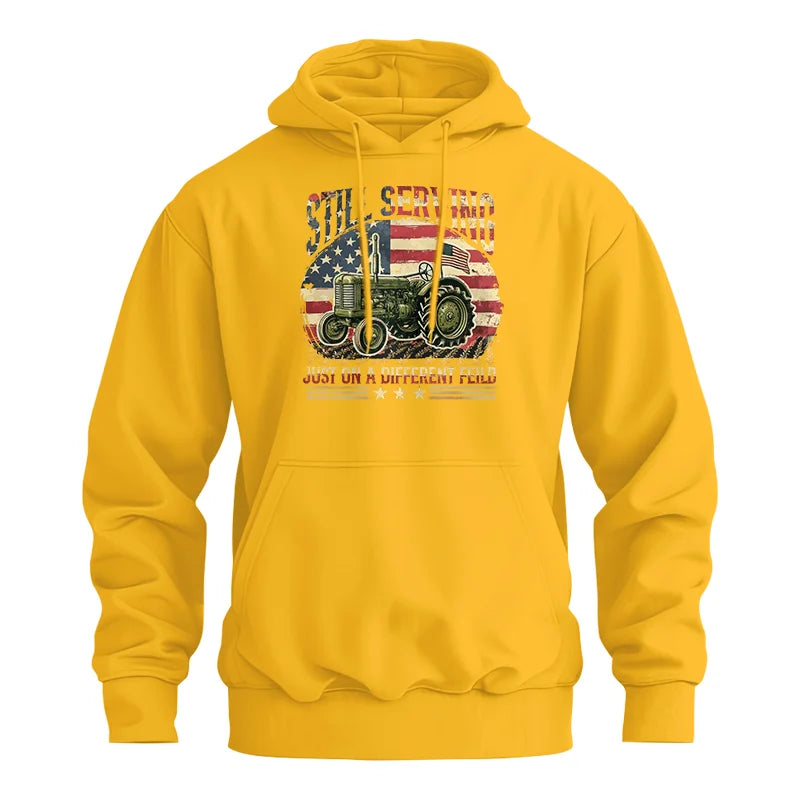 Veteran Farmer Still Serving 10 - Unisex Heavy Blend™ Hooded Sweatshirt