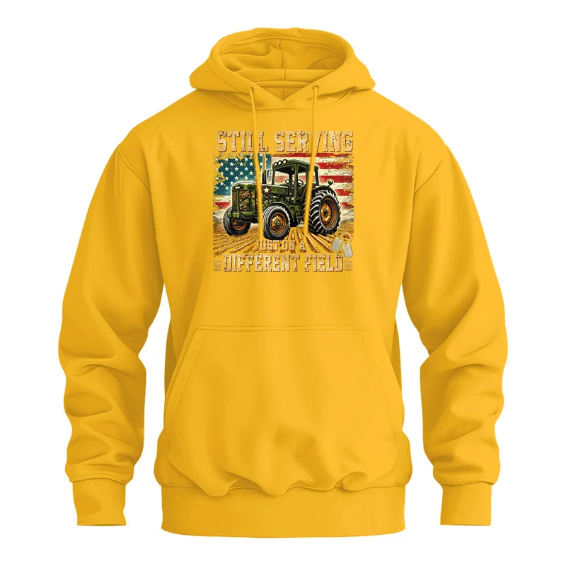 Image of Veteran Farmer Still Serving 7 - Unisex Heavy Blend™ Hooded Sweatshirt