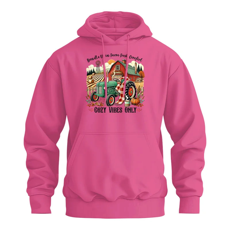 Bundle Up in Farm Fresh Comfort_Cozy Vibes Only - Unisex Heavy Blend™ Hooded Sweatshirt