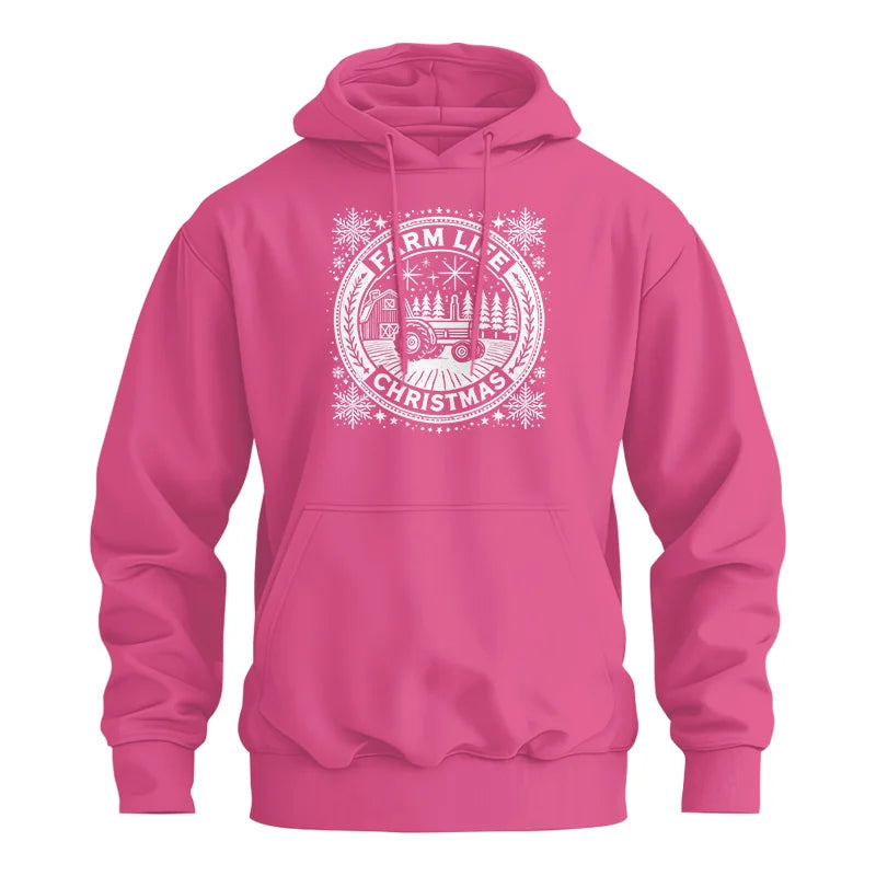 Image of Farm Life Christmas 2 - Unisex Heavy Blend™ Hooded Sweatshirt