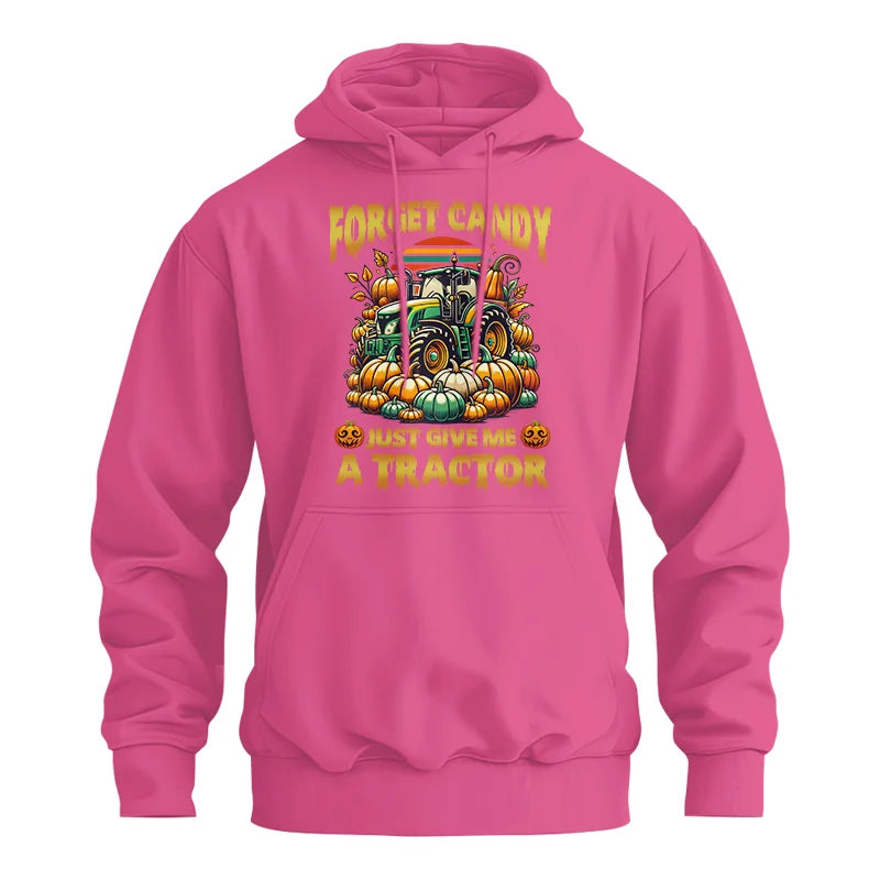 Forget Candy Just Give Me A Tractor - Unisex Heavy Blend™ Hooded Sweatshirt