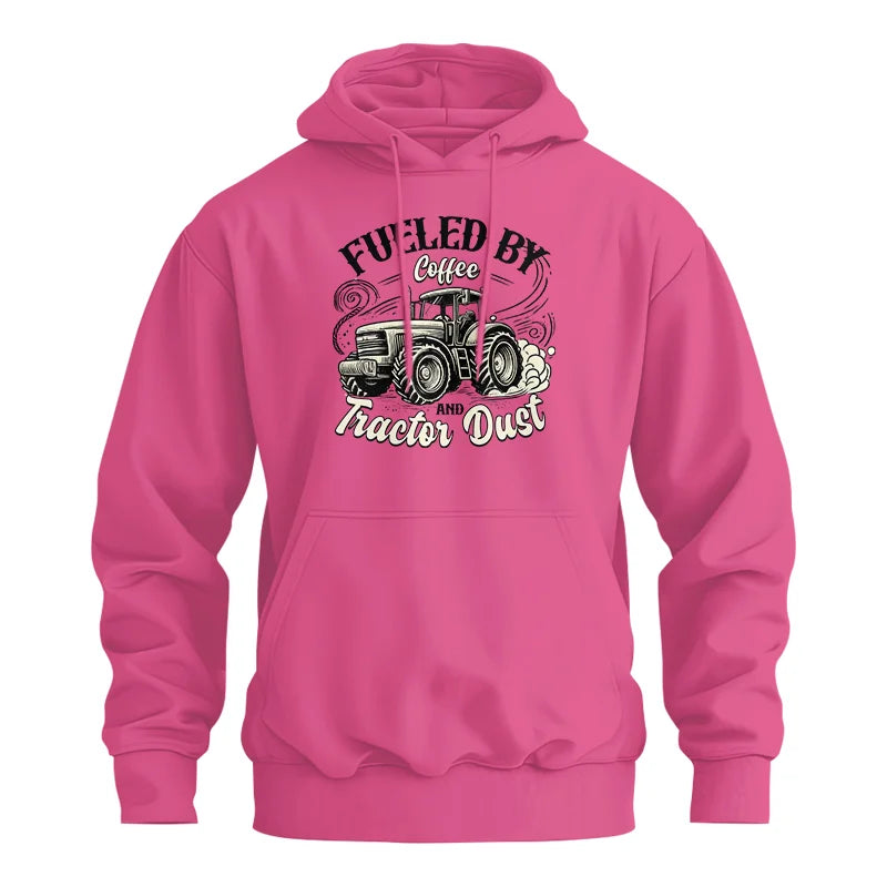 Image of Fueled By Coffee And Tractor Dust 2 - Unisex Heavy Blend™ Hooded Sweatshirt