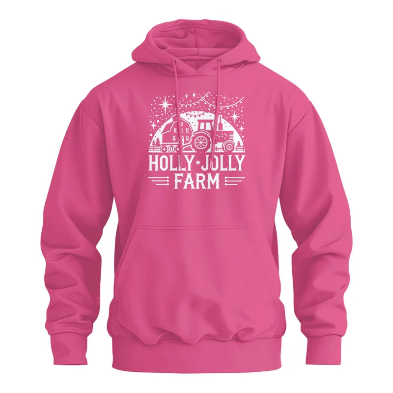 Image of Holly Jolly Farm 2 - Unisex Heavy Blend™ Hooded Sweatshirt