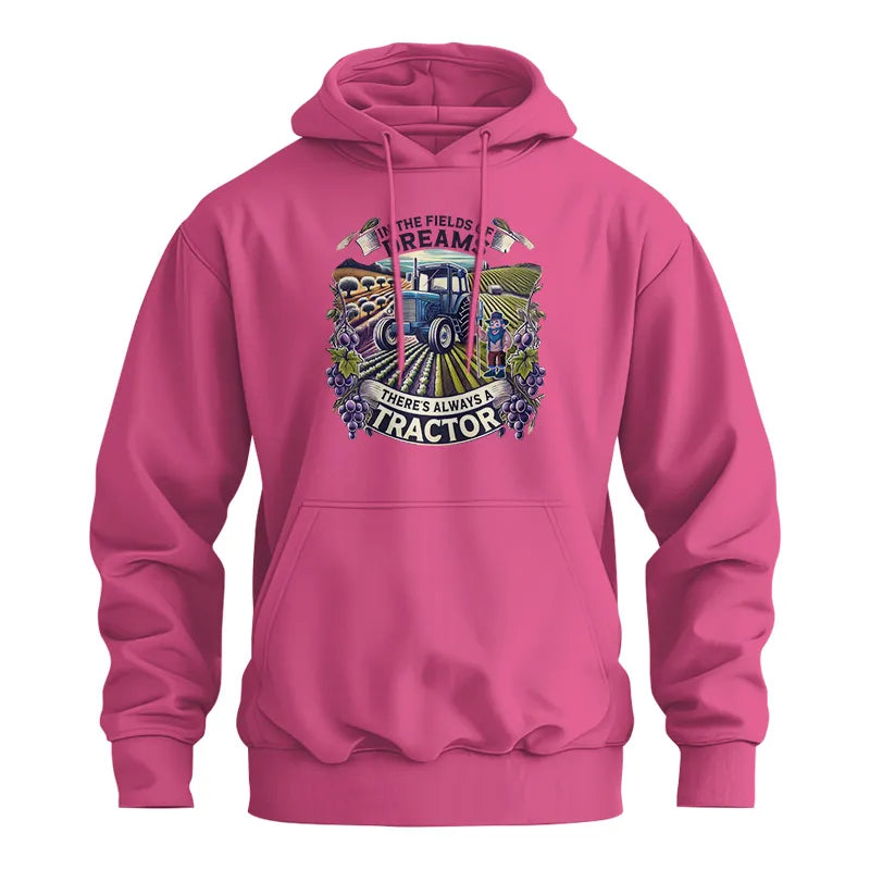 In The Fields Of Dreams There's Always A Tractor 1 - Unisex Heavy Blend™ Hooded Sweatshirt