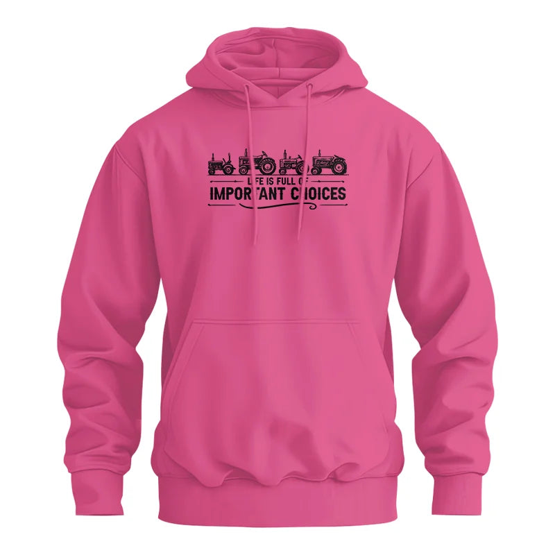 Image of Life Is Full Of Important Choices 12 - Unisex Heavy Blend™ Hooded Sweatshirt