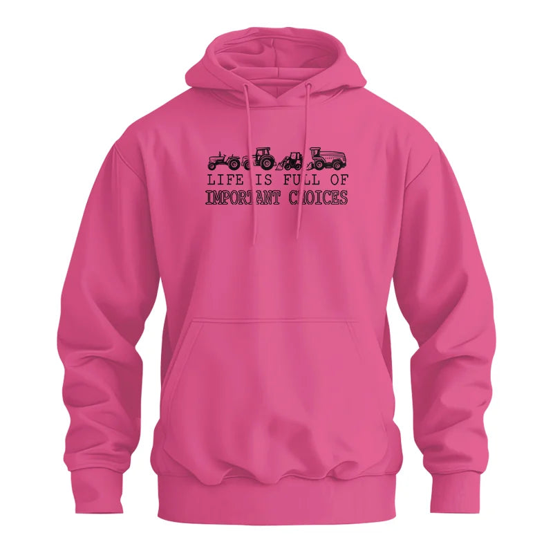 Image of Life Is Full Of Important Choices 14 - Unisex Heavy Blend™ Hooded Sweatshirt