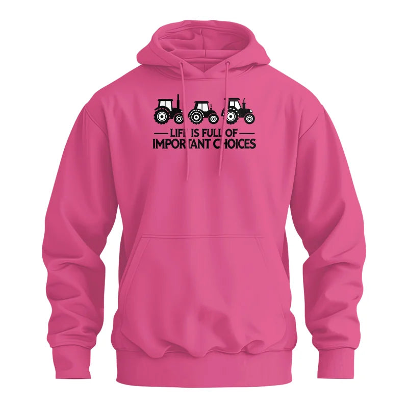 Image of Life Is Full Of Important Choices 17 - Unisex Heavy Blend™ Hooded Sweatshirt