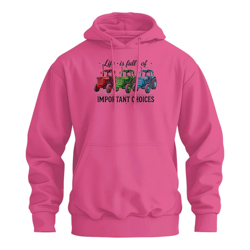 Image of Life Is Full Of Important Choices 6 - Unisex Heavy Blend™ Hooded Sweatshirt