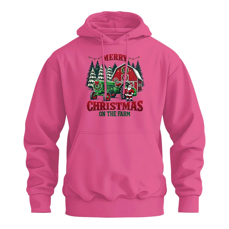 Image of Merry Christmas On The Farm 3 - Unisex Heavy Blend™ Hooded Sweatshirt