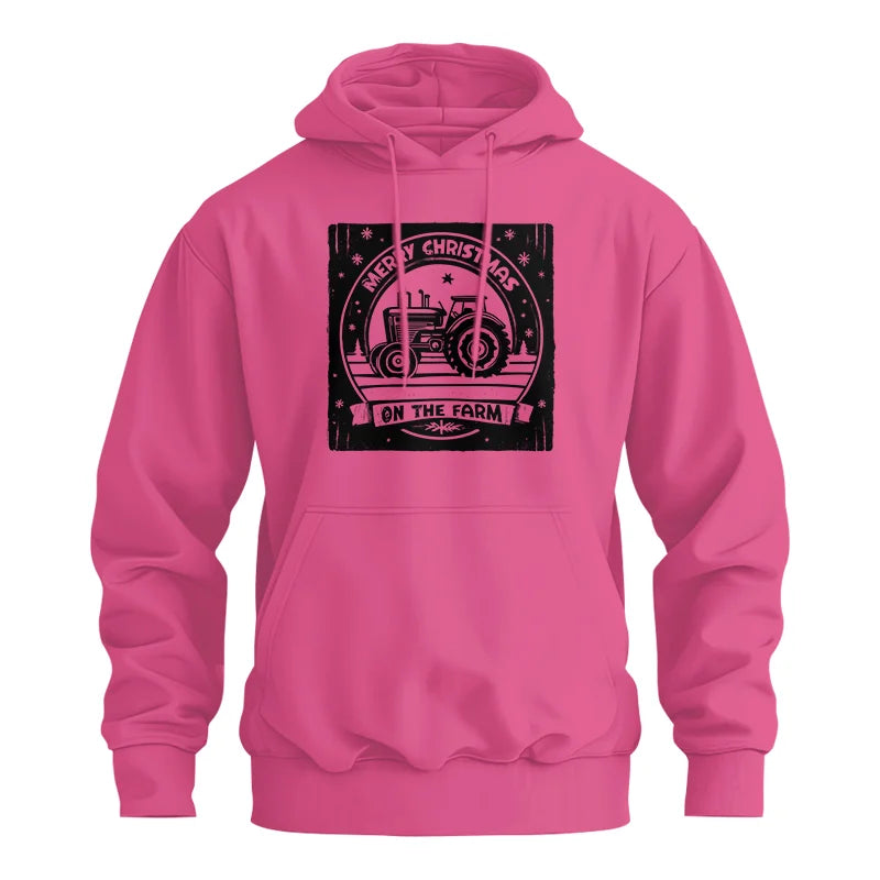 Image of Merry Chritmas On The Farm 5 - Unisex Heavy Blend™ Hooded Sweatshirt