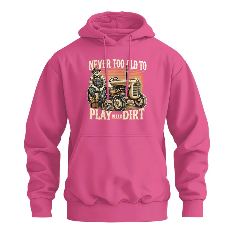 Image of Never Too Old To Play With Dirt - Unisex Heavy Blend™ Hooded Sweatshirt