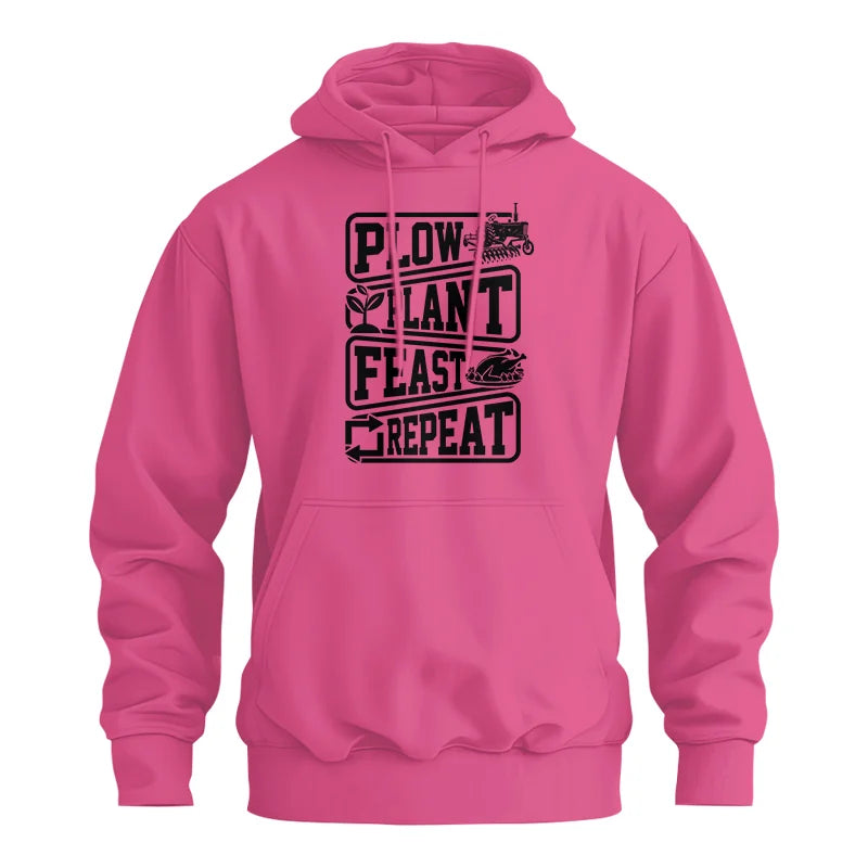 Plow Plant Feast Repeat 1 - Unisex Heavy Blend™ Hooded Sweatshirt