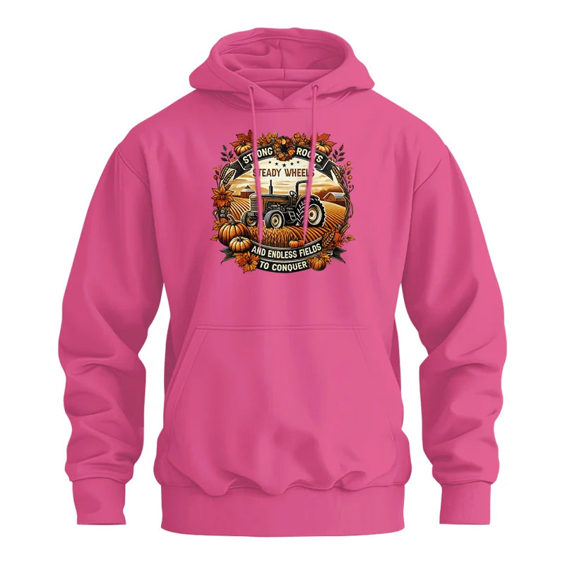 Thanksgiving Farmer Endless Fields To Conquer 1 - Unisex Heavy Blend™ Hooded Sweatshirt