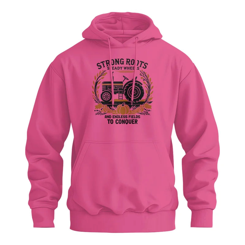 Thanksgiving Farmer Endless Fields To Conquer 3 - Unisex Heavy Blend™ Hooded Sweatshirt