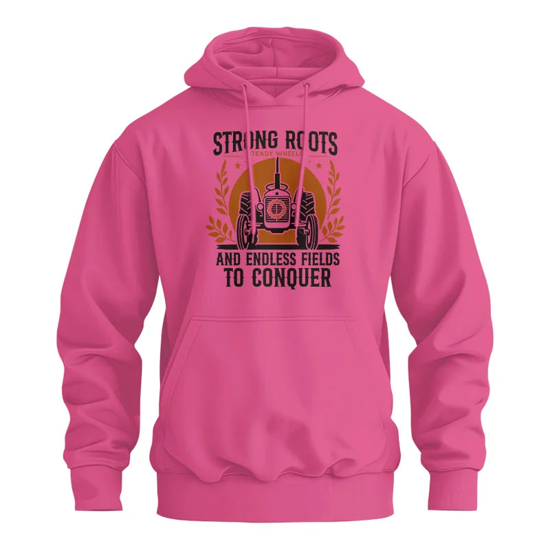 Thanksgiving Farmer Endless Fields To Conquer 4 - Unisex Heavy Blend™ Hooded Sweatshirt