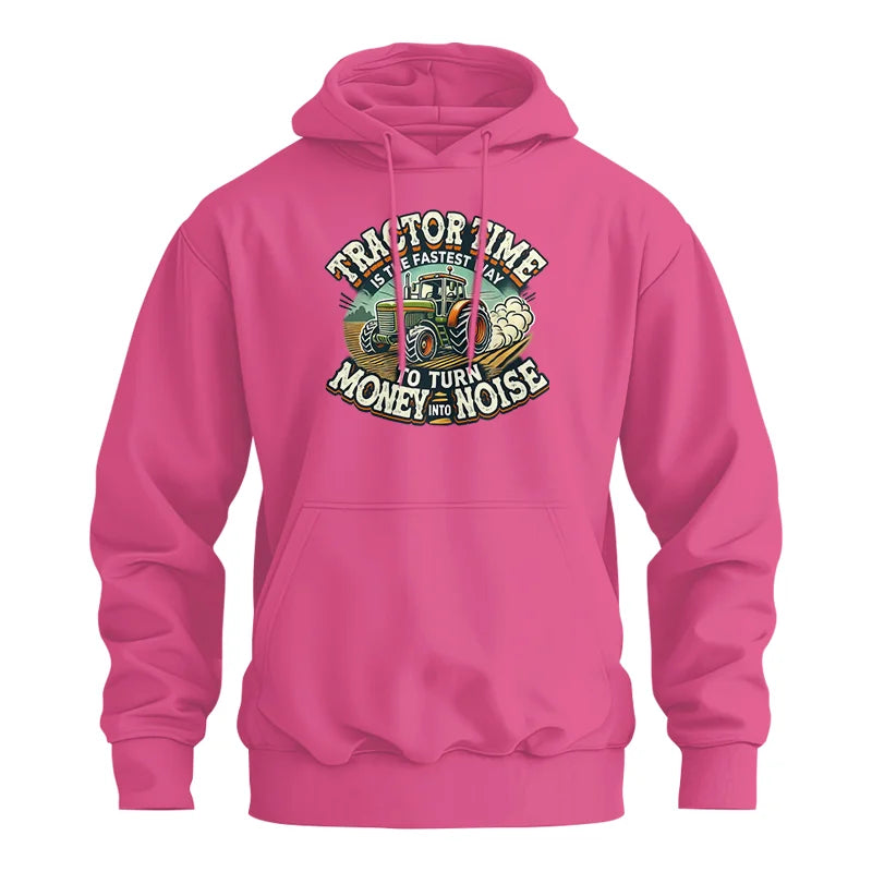 Image of Tractor Time To Turn Money Into Noise - Unisex Heavy Blend™ Hooded Sweatshirt