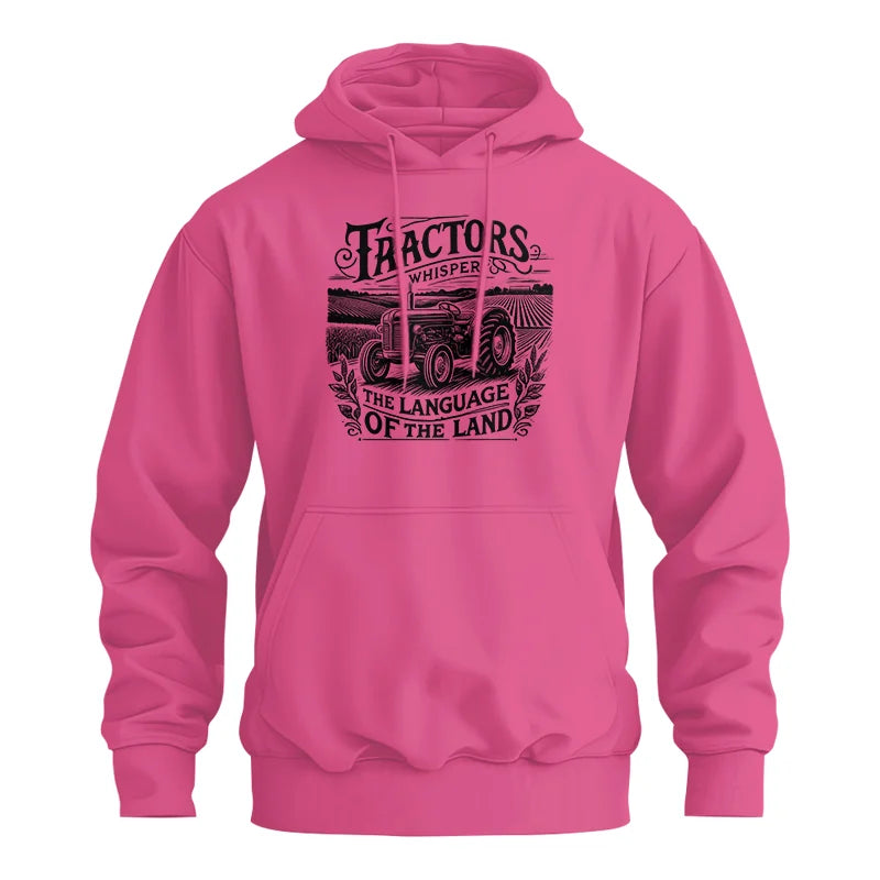 Tractors Whisper The Language Of The Land 1 - Unisex Heavy Blend™ Hooded Sweatshirt