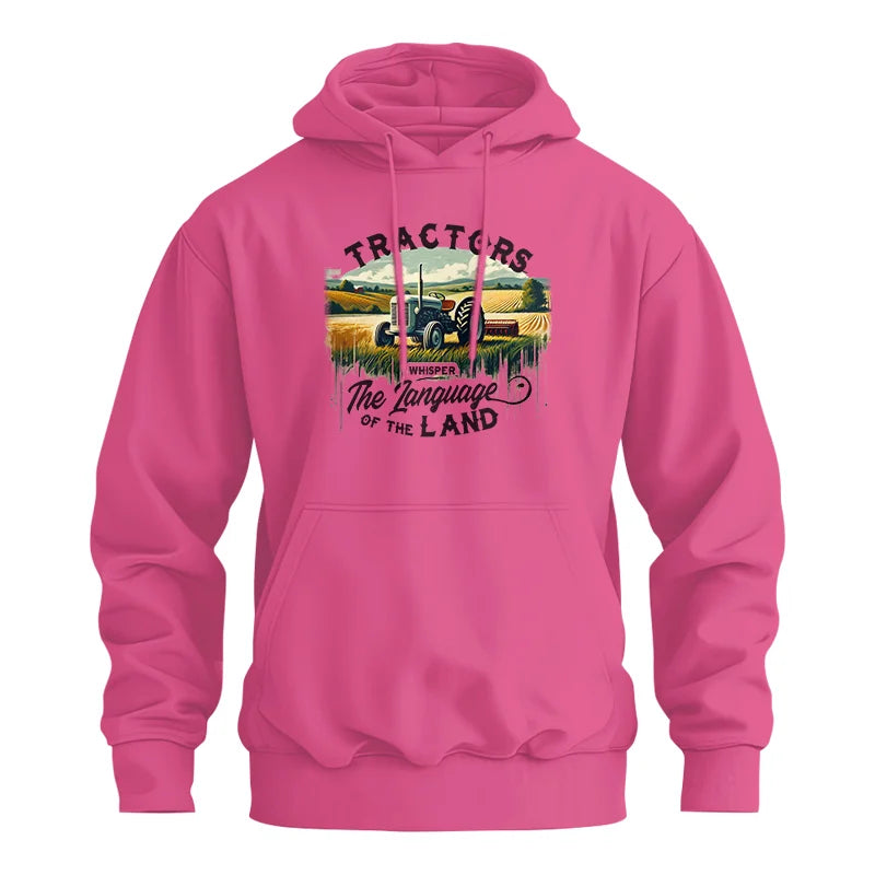 Tractors Whisper The Language Of The Land 2 - Unisex Heavy Blend™ Hooded Sweatshirt