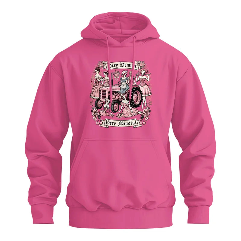 Very Demure Very Mindful Tractor - Unisex Heavy Blend™ Hooded Sweatshirt