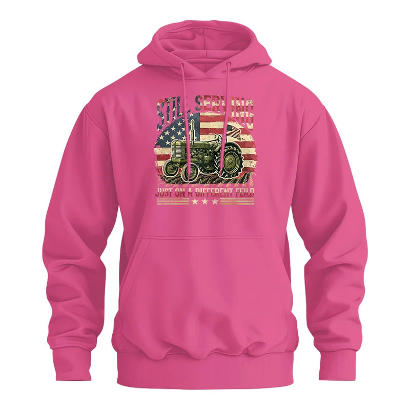 Veteran Farmer Still Serving 10 - Unisex Heavy Blend™ Hooded Sweatshirt