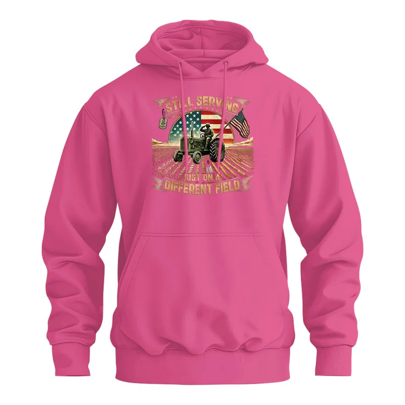 Image of Veteran Farmer Still Serving 8 - Unisex Heavy Blend™ Hooded Sweatshirt