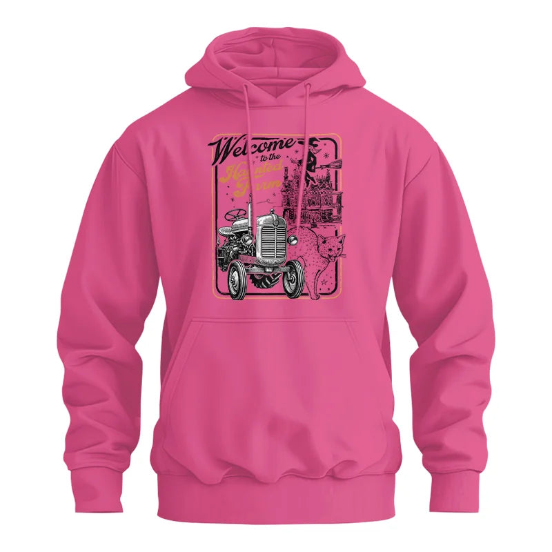 Welcome To The Haunted Farm 1 - Unisex Heavy Blend™ Hooded Sweatshirt