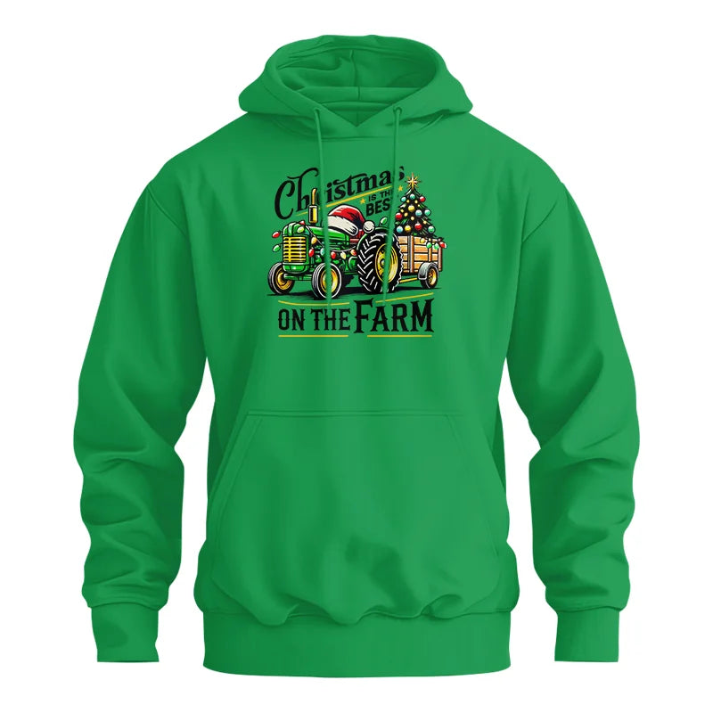 Christmas Is The Best On The Farm 3 - Unisex Heavy Blend™ Hooded Sweatshirt