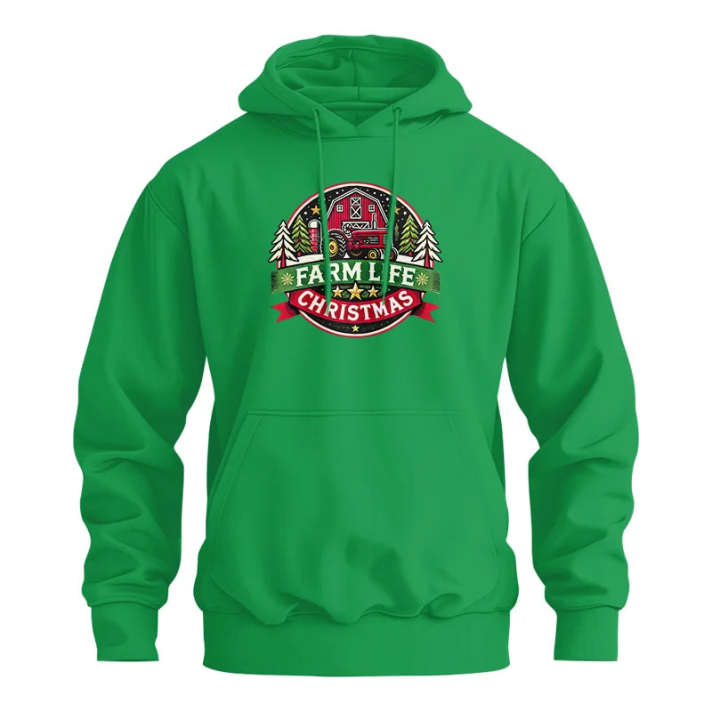 Image of Farm Life Christmas 3 - Unisex Heavy Blend™ Hooded Sweatshirt