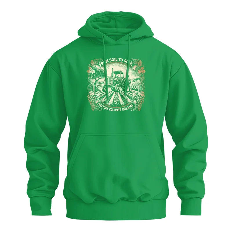 From Soil To Soul_Tractors Cultivate Dreams 2 - Unisex Heavy Blend™ Hooded Sweatshirt