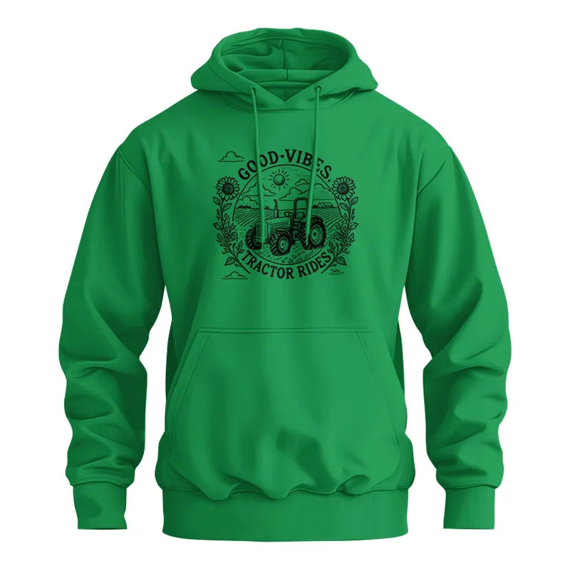 Good Vibes Tractor Rides - Unisex Heavy Blend™ Hooded Sweatshirt