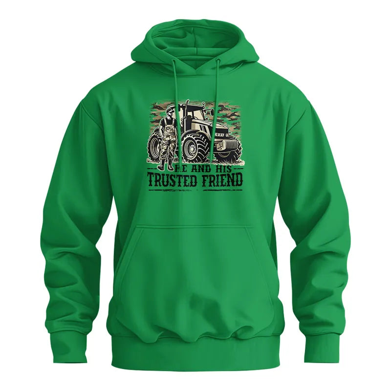 He and His Trusted Friend - Unisex Heavy Blend™ Hooded Sweatshirt