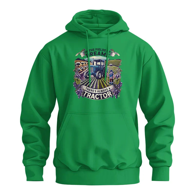 In The Fields Of Dreams There's Always A Tractor 1 - Unisex Heavy Blend™ Hooded Sweatshirt