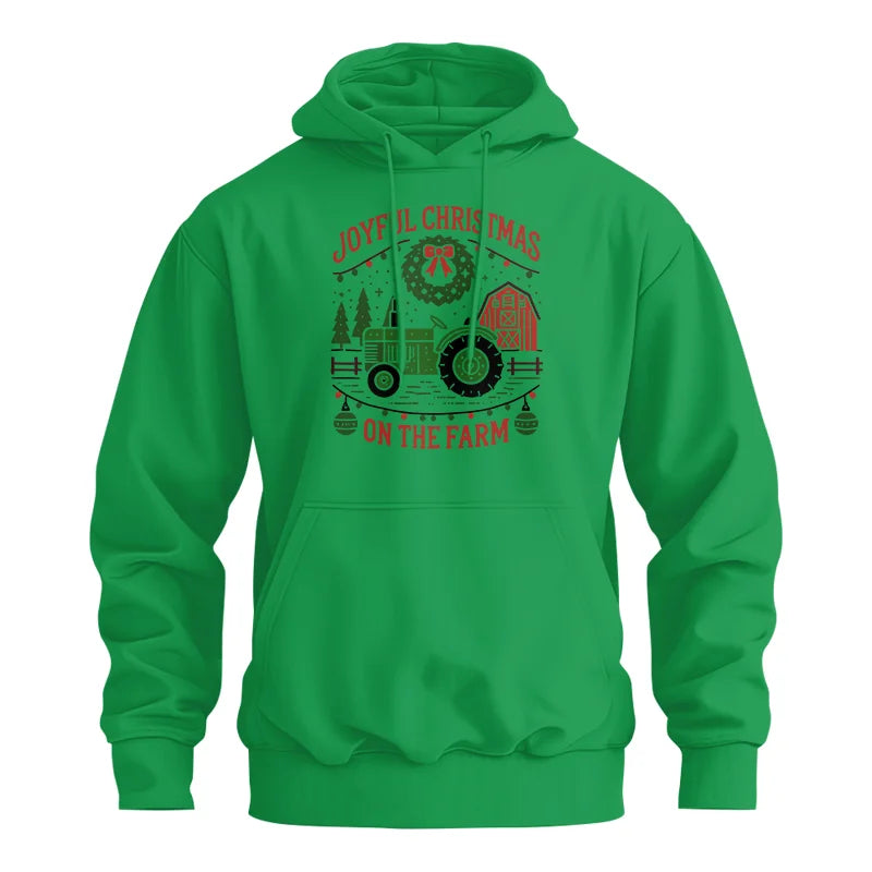 Joyful Christmas On The Farm 3 - Unisex Heavy Blend™ Hooded Sweatshirt