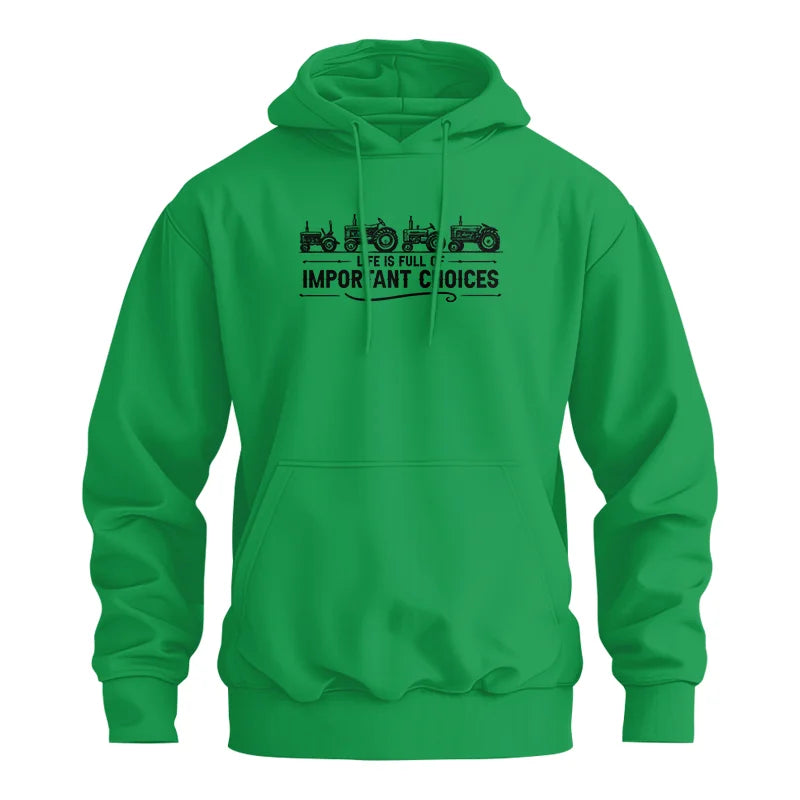 Image of Life Is Full Of Important Choices 12 - Unisex Heavy Blend™ Hooded Sweatshirt