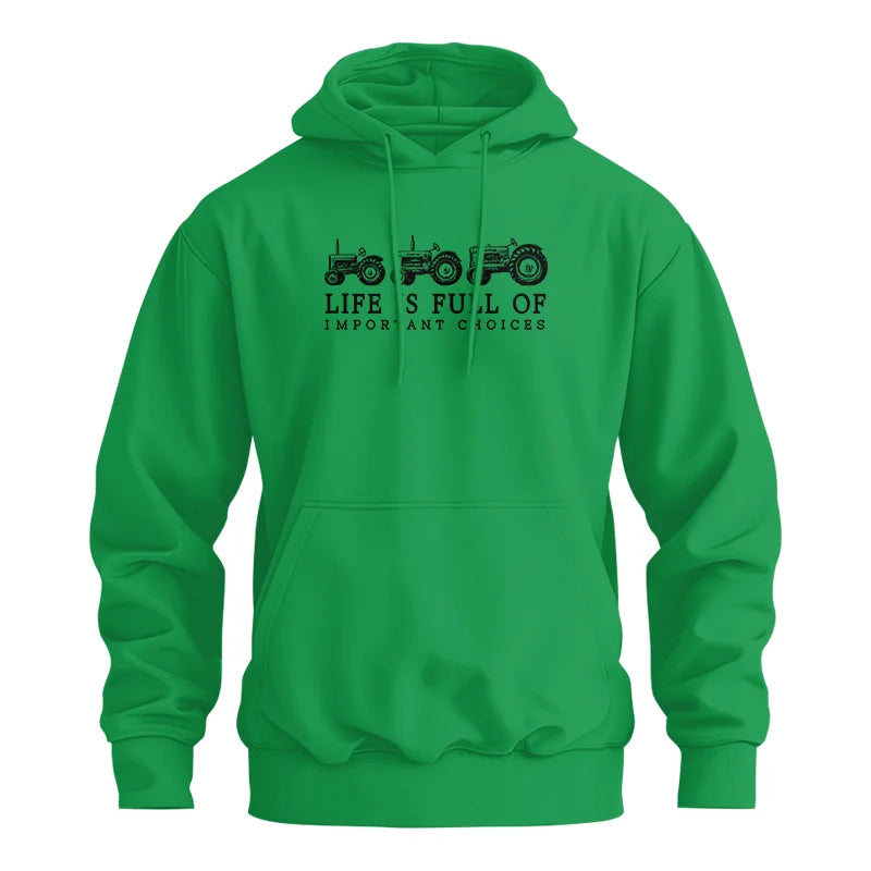 Life Is Full Of Important Choices 13 - Unisex Heavy Blend™ Hooded Sweatshirt