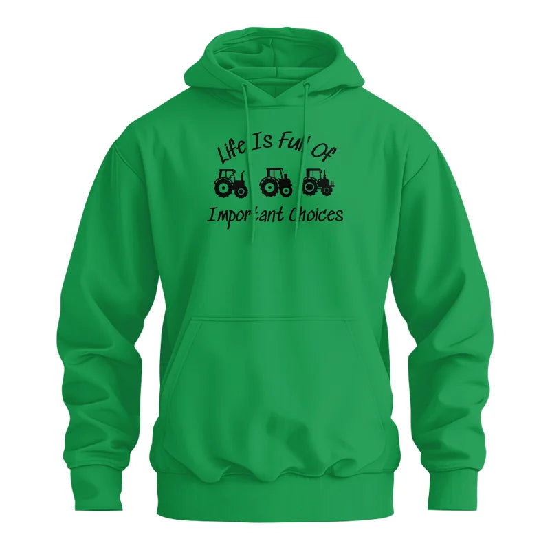 Image of Life Is Full Of Important Choices 15 - Unisex Heavy Blend™ Hooded Sweatshirt